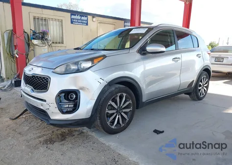 2017 Kia Sportage Ex из США, поврежденный, VIN KNDPN3AC9H7235395